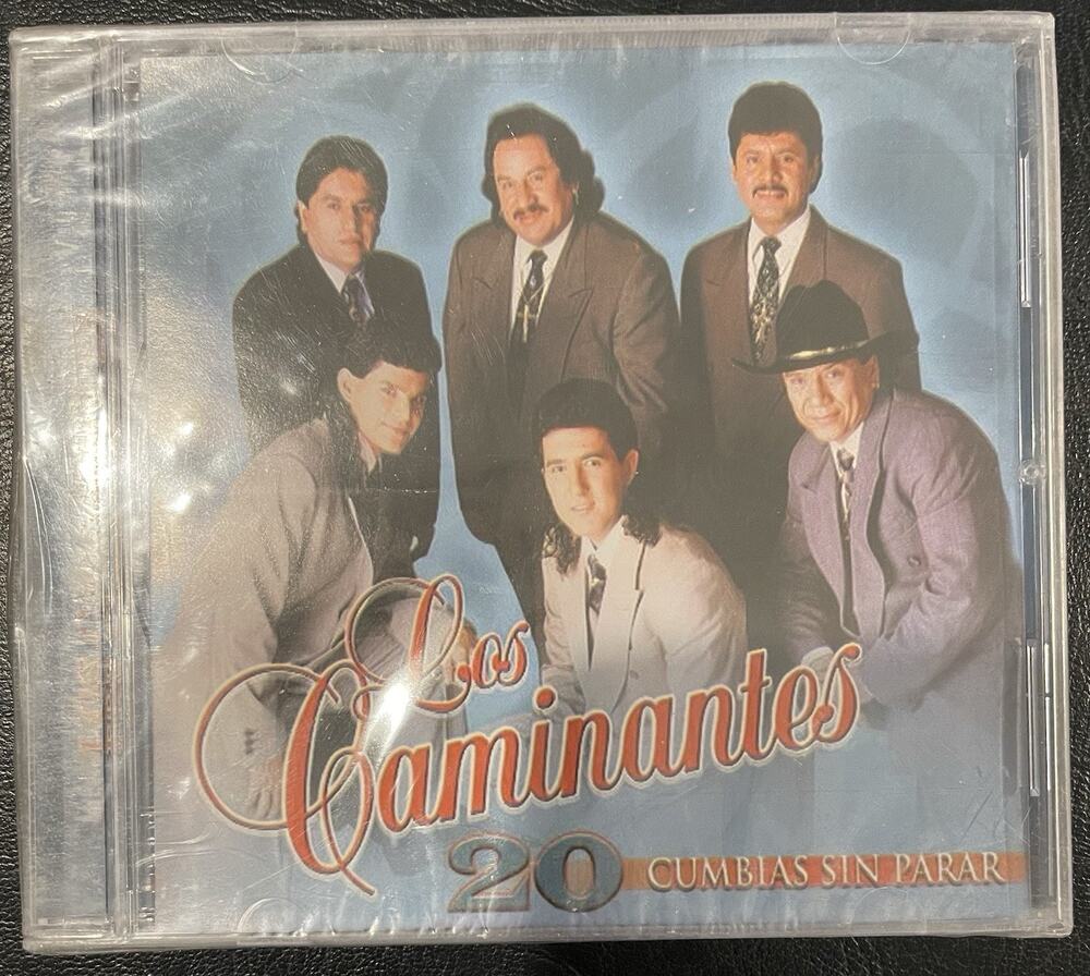 CD-📀-LOS CAMINANTES-20 CUMBIAS SIN PARAR-2000 LUNA/SONY Nuevo Very Rare